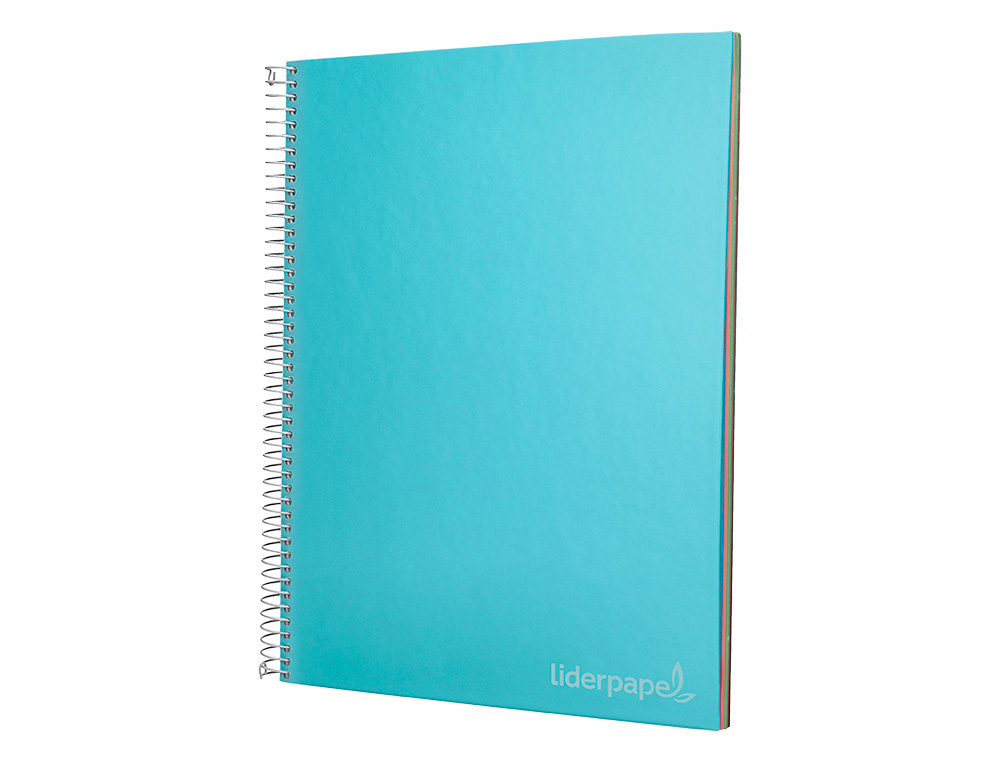 Papelería Carlin CUADERNO ESPIRAL LIDERPAPEL A4 MICRO JOLLY TAPA