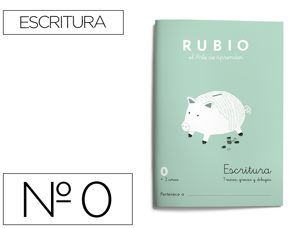 CUADERNO RUBIO CALIGRAFIA N 0