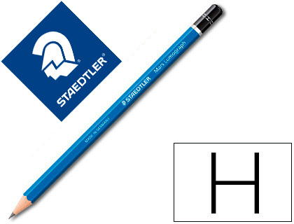 LAPICES DE GRAFITO STAEDTLER MARS LUMOGRAPH 100 H UNIDAD