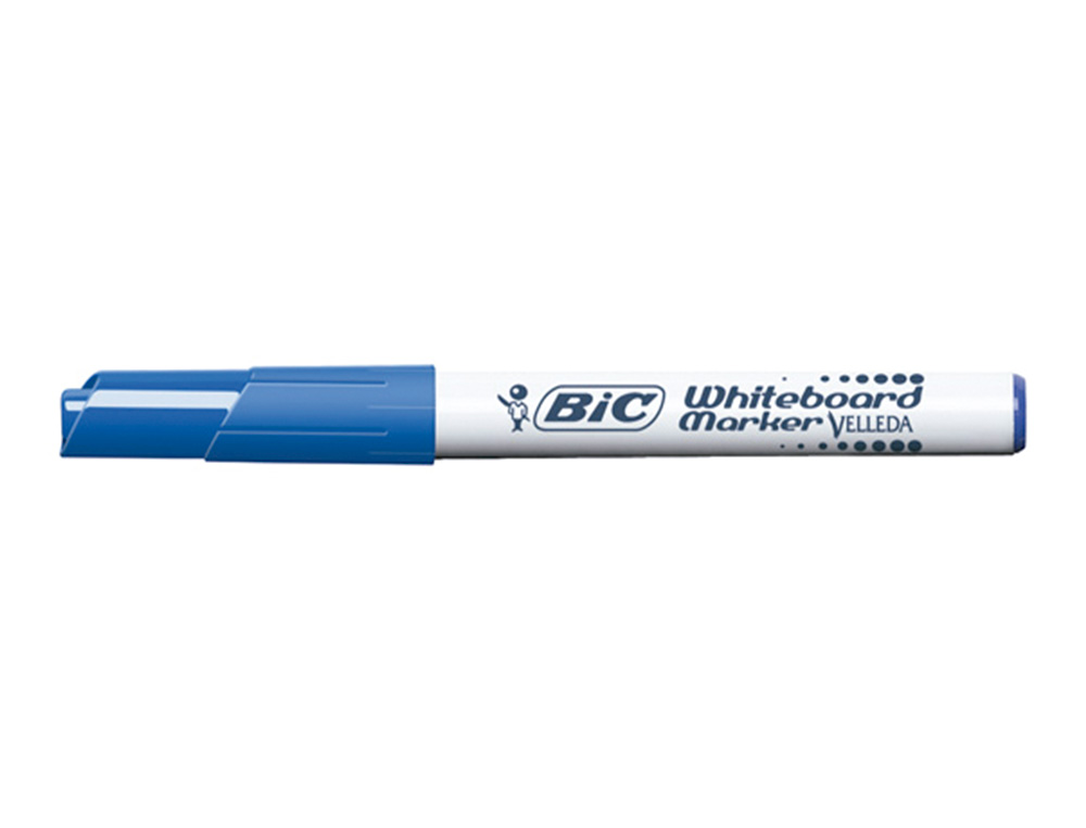 ROTULADOR BIC VELLEDA PARA PIZARRA AZUL PUNTA REDONDA 1,4 MM