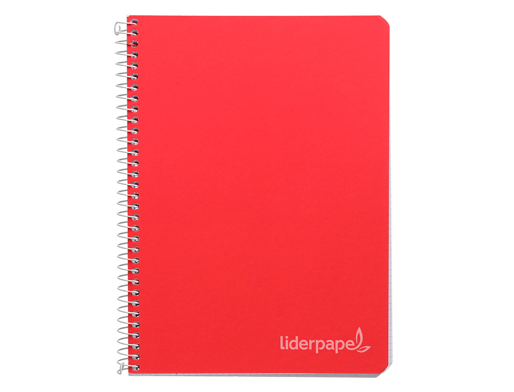 CUADERNO ESPIRAL LIDERPAPEL CUARTO WITTY TAPA DURA 80H 75GR LISO SIN MARGEN COLORES SURTIDOS