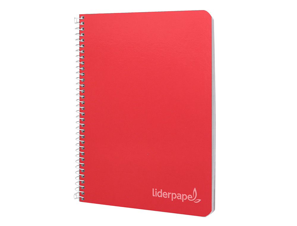 CUADERNO ESPIRAL LIDERPAPEL CUARTO WITTY TAPA DURA 80H 75GR LISO SIN MARGEN COLORES SURTIDOS