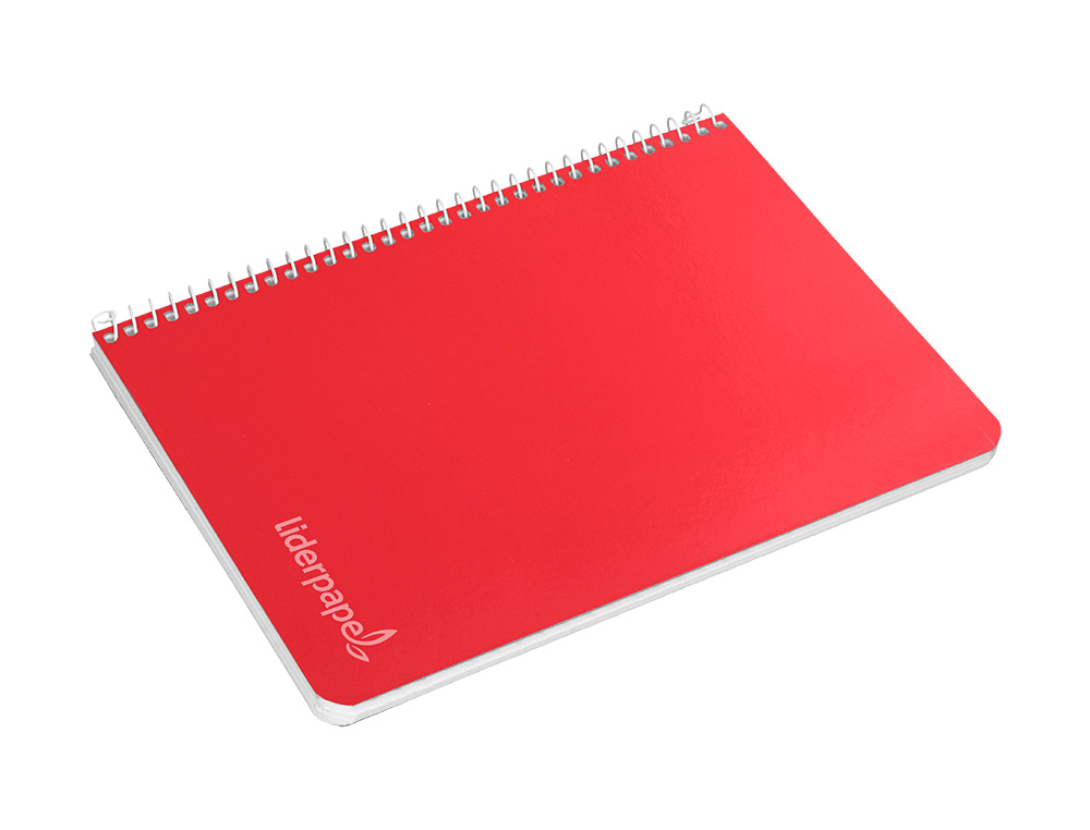 CUADERNO ESPIRAL LIDERPAPEL CUARTO WITTY TAPA DURA 80H 75GR LISO SIN MARGEN COLORES SURTIDOS