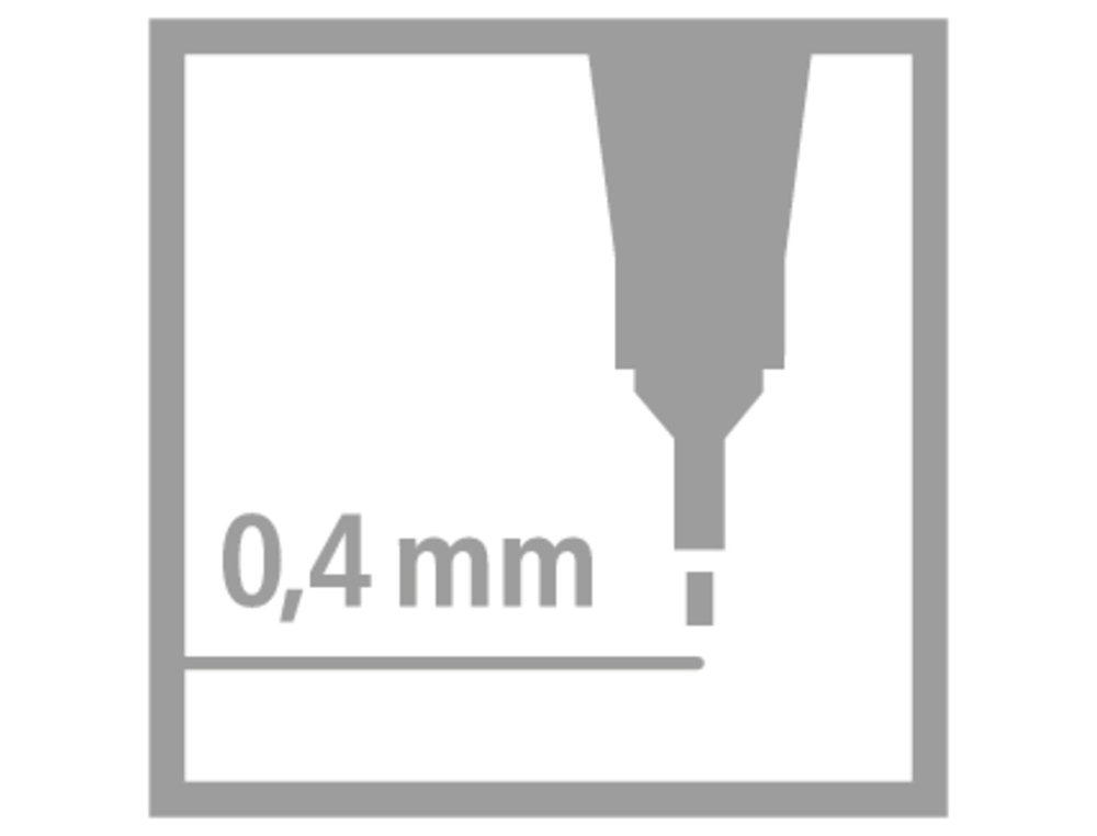 ROTULADOR STABILO PUNTA DE FIB RA POINT 88 SIENA TOSTADO PUNTA FINA 0,4MM