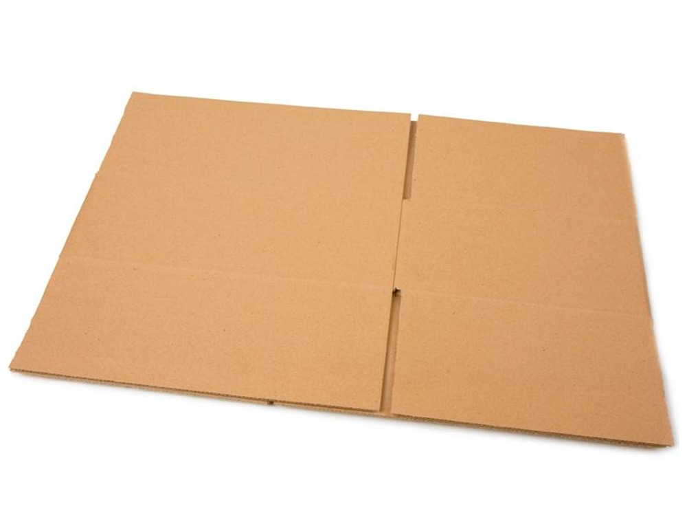 CAJA PARA EMBALAR Q-CONNECT AMERICANA CARTON RECICLADO CANAL SIMPLE 5 MM COLOR KRAFT 500X340X310 MM