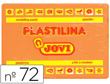 PLASTILINA JOVI 72 NARANJA UNIDAD TAMAO GRANDE