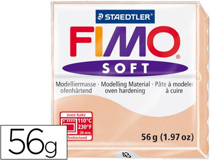 PASTA STAEDTLER FIMO SOFT 57 GR COLOR CARNE